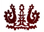 Лузгина Лариса. Украина.  Вытынанка "Петухи"