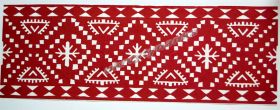 Уголки, ромбы. 120х350. 1986 г.
